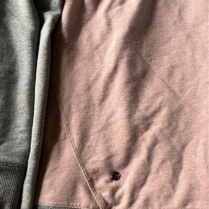 Lululemon Athletica Women’s Crewneck Sweatshirt. Pink & Grey. Size 12.